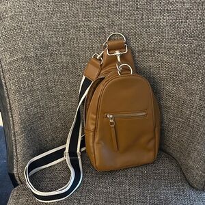 Stylish Brown Leather Men's Bag